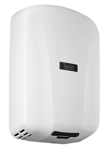 Vista 2 de ThinAir Secador de manos, Excel Dryer TA-ABS-110V, Secador de manos comercial, secado automático de manos, secador de manos compatible con ADA