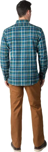 Vista 2 de Walls Camisa de franela elástica de manga larga larga para hombre