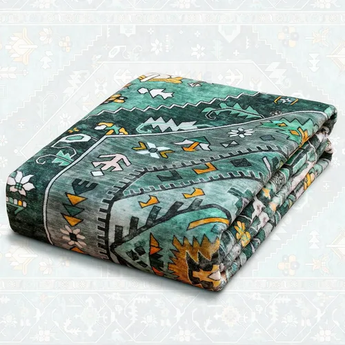 Vista 50 de SERISSA - Tapetes florales vintage, antideslizante, lavable, pequeño, ultrasuave, bohemio, de pelo bajo, para entrada, interiores, habitación