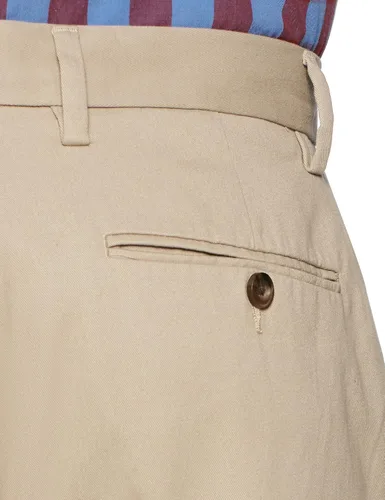 Vista 5 de Tienda Essentials Men's Classic-Fit Wrinkle-Resistant Flat-Front Chino Pant (Available in Big & Tall)