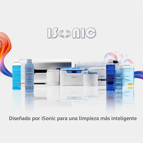 Vista 9 de iSonic solución concentrada ultrasónica para limpiar joyas/lentes., Azul, 1
