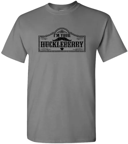 Vista 3 de The Goozler I'm Your Huckleberry - doc Holliday Western - Camiseta de algodón para hombre