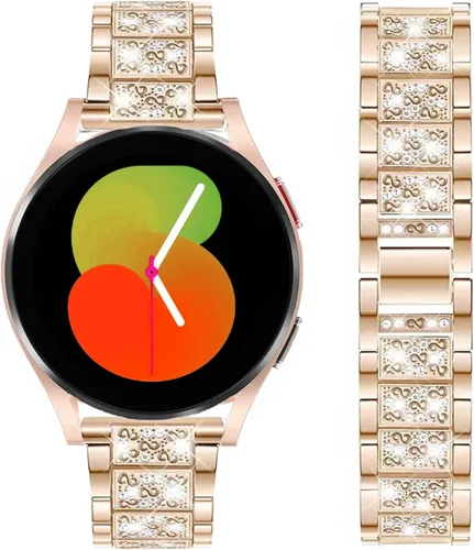 Vista 19 de DEALELE Correas compatibles con Samsung Galaxy Watch 7 / FE / 6/6 Classic / 5/5 Pro / 4/4 Classic / 3 1.614 in / Active 2, correa de repuesto