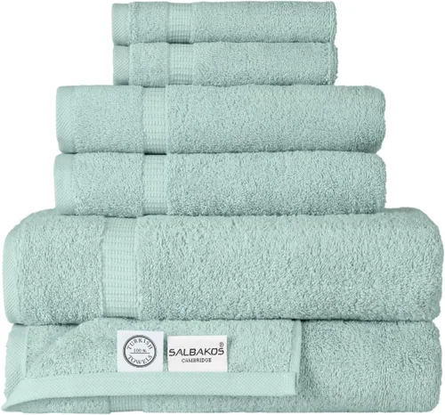Vista 101 de Juego de alfombra de baño 100 % de algodón turco para hotel y spa de lujo y opciones de tapete de baño de espuma viscoelástica