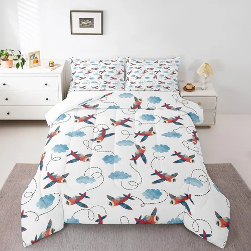Vista 31 de Juego de ropa de cama rústica de granja color verde azulado con puerta de granero de madera, edredón de plumas tamaño Queen, decoración occidental