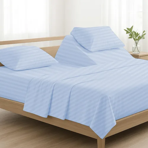Vista 9 de 4 piezas de lujo Split Top Queen 100% algodón egipcio de 800 hilos (ajustable, parte superior flexible tamaño queen) sábanas divididas de 28