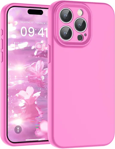 Vista 66 de SUPFINE - Funda diseñada para iPhone 12, silicona líquida premium con [forro de microfibra suave antiarañazos][protección de cámara mejorada], funda