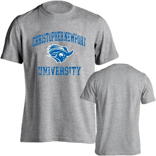 Vista 34 de Sport Your Gear NCAA Camiseta de manga corta retro con licencia oficial de aspecto desgastado para el día del juego, camiseta de espíritu deportivo