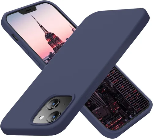 Vista 19 de Cordking Funda diseñada para iPhone 13, diseñada para iPhone 14, funda ultradelgada de silicona, funda protectora a prueba de golpes