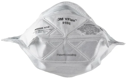 Vista 9 de 3M 9105 N95 VFlex, mascarilla de partículas regular, 50