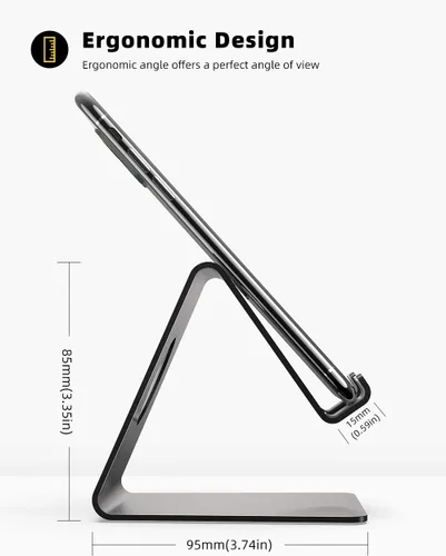 Vista 9 de Lamicall Soporte para teléfono celular y soporte impermeable para teléfono de ducha