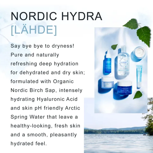 Vista 5 de Lumene Nordic Hydra - Aceite prebiótico hidratante para cóctel – Aceite facial bifásico nutritivo para piel deshidratada y reparación de barreras