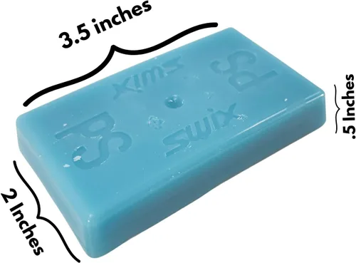 Vista 4 de PS05-6 - PRO Speed Wax - PS5 Turquesa 0 a 14 grados Fahrenheit - Barra de 2.12 oz - Libre de flúor - Esquí o Snowboard