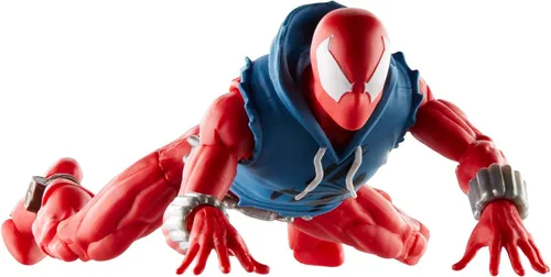 Vista 8 de Marvel Legends Series Scarlet Spider, Spider-Man Comics Figura de acción coleccionable de 6 pulgadas