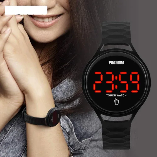 Vista 8 de LOREO Reloj mecánico automático multifunción de acero inoxidable con esfera Blcak de cristal de zafiro para hombre