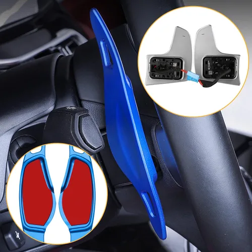 Vista 4 de Jaronx Compatible con extensión de palanca de cambio de paleta BMW 3'G20/5'G30/6'G31/7'G11/8'G14/X3 G01/X4 G02/X5 G05/X6 G06/X7 G07/Z4 G29