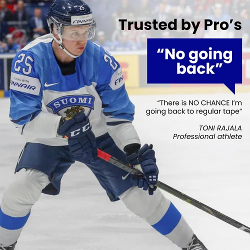 Vista 9 de Hockey Stick Replacement Grip – Stick Tape Alternative for Ice Hockey Negro
