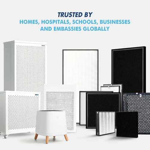 Vista 4 de Smart Air (también conocido como Smart Health) Blast MKII - Filtro de carbono de repuesto genuino que elimina olores, humo, ozono y gases nocivos