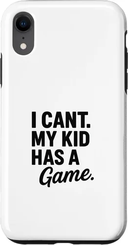 Vista 24 de I Can’t My Kid Has A Game Funny Parent Design Case for iPhone 16