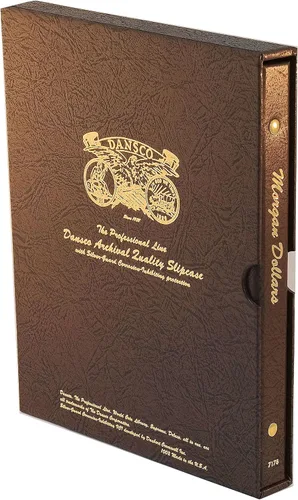 Vista 3 de Dansco Álbum de monedas del dólar de Morgan US 1878-1890 #7178 con funda