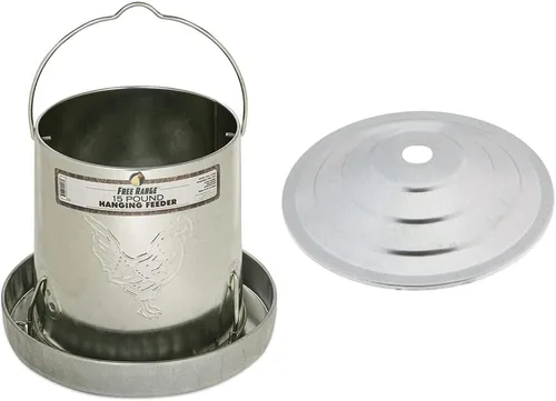 Vista 6 de Alimentador colgante para aves Harris Farms , Metal