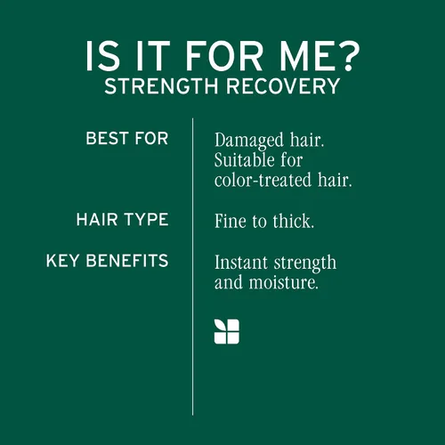 Vista 3 de Biolage Strength Recovery Repairing Spray - Leave-In Treatment, Strengthens & Repairs Damaged Hair, Heat Protectant, Detangling Leave-In Treatment