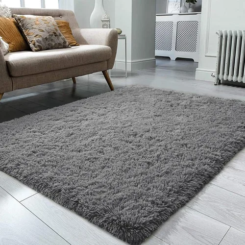 Vista 31 de Ompaa Alfombra Esponjosa, Alfombras de Área Súper Suaves y Peludas para Dormitorio y Sala de Estar - 6' x 9' Alfombra Grande de Felpa Peluda Shag