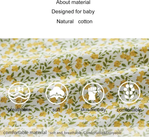 Vista 63 de pureborn Vestido de bebé niña 0-24 meses