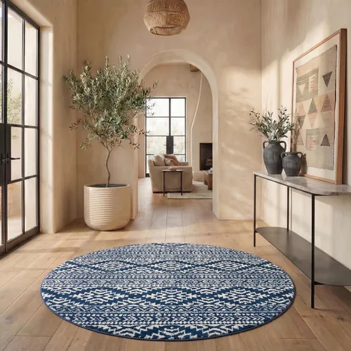 Vista 61 de SAFAVIEH Tapete decorativo de la colección Tulum de 2 x 3 pies, color negro y marfil, diseño tribal bohemio marroquí, no desprende pelo y es