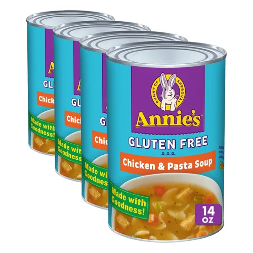 Vista 15 de Annie's Organic Star - Sopa enlatada de pasta y pollo, lista para servir, 14 onzas