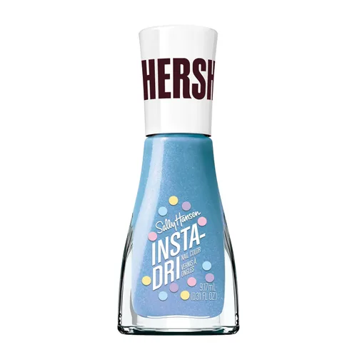 Vista 42 de Sally Hansen Insta-Dri Holo-Glow Esmalte de uñas de secado rápido, duración prolongada, brillo sin vetas Semi-opaco, con destellos 102 Lila