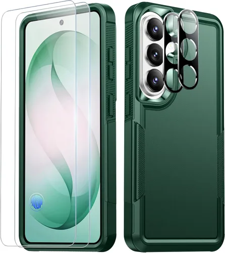 Vista 16 de SPIDERCASE Funda diseñada para Samsung Galaxy S25, [protección contra caídas de grado militar de 10 pies], paquete de 2