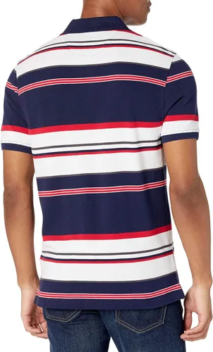 Vista 3 de Camiseta polo de Tienda Essentials para hombre de algodón de piqué y ajustada