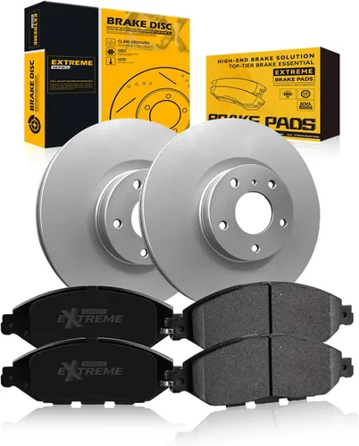 Vista 31 de TOVASTY Kit de freno trasero E-Coated para Honda Civic 2006-2015