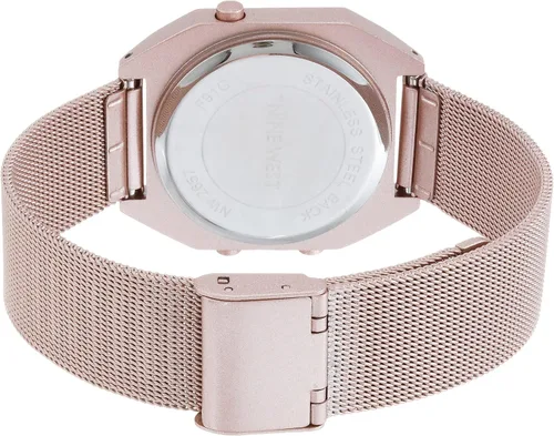 Vista 3 de Nine West Reloj de vestir de cuarzo para mujer con correa de acero inoxidable