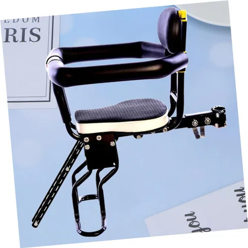Vista 7 de UPKOCH 1 asiento de bicicleta de desmontaje rápido para diseño de montaje frontal, cómodo cojín de esponja gruesa duradera de alta construcción