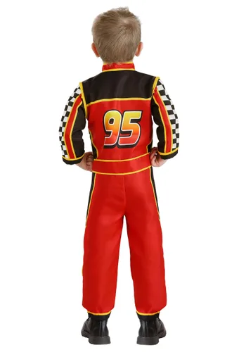 Vista 5 de Disfraz de Uniforme de Equipo de Boxes Cars de Disney y Pixar para Niño Pequeño Multicolor