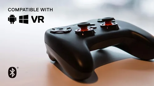 Vista 2 de Steelseries - control de juegos Stratus XL inalámbrico con conexión Bluetooth para Windows, Android, Samsung Gear VR, HTC Vive, y Oculus.