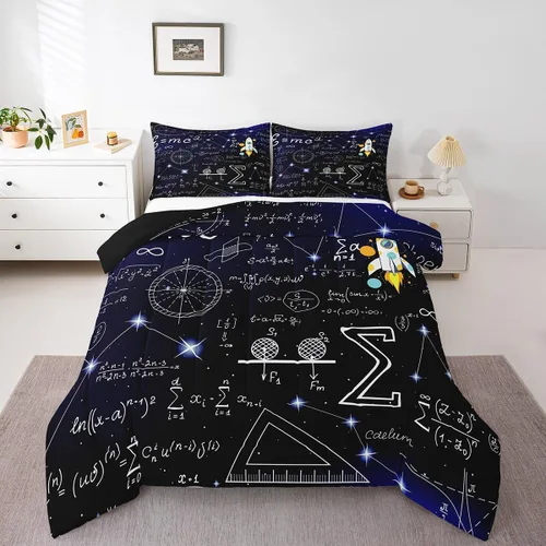 Vista 208 de Erosebridal Juego de edredón de hojas de cannabis, juego de ropa de cama de marihuana con estampado colorido de plantas, decoración bohemia de 2