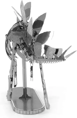 Vista 4 de Fascinations Metal Earth Stegosaurus Skeleton 3D Kit de modelo de metal