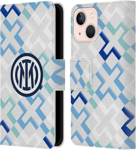 Vista 78 de Head Case Designs Officially Licensed Inter Milan Away 2025/26 Crest Kit Leather Wallet Case Compatible with Apple iPhone 11