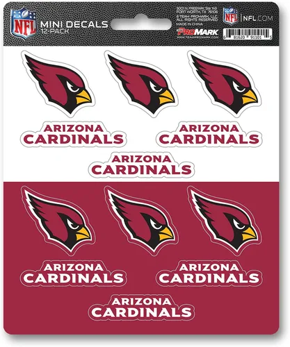Vista 13 de FANMATS NFL - Mini calcomanías unisex para adolescentes de la NFL, paquete de 12