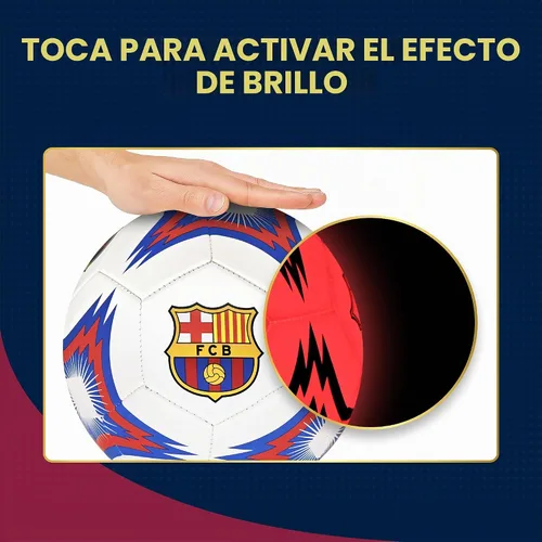Vista 7 de Icon Sports Officially Licensed LED Light Glow in The Dark Soccer Ball - Size 5