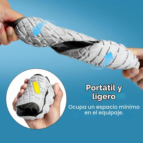 Vista 8 de NORTIV 8 Zapatos de agua para hombre Verde militar