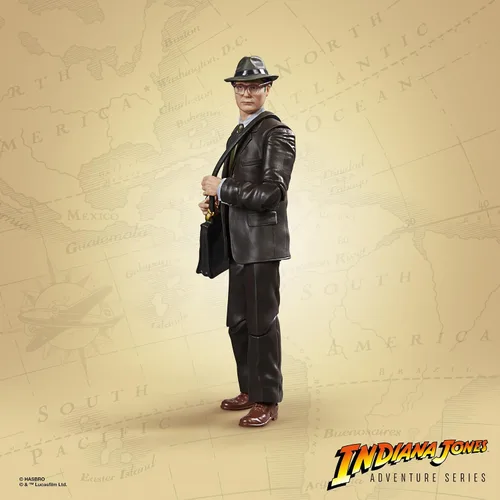 Vista 6 de Indiana Jones y La Dial del Destino Serie de Aventuras Figura de Acción Doctor Jürgen Voller, Figuras de Acción de 6 Pulgadas para Niños a Partir