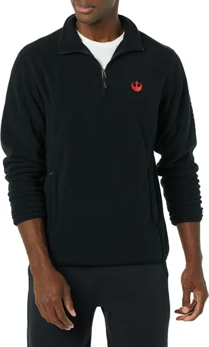 Vista 4 de Tienda Essentials Disney Marvel Star Wars - Chaquetas de vellón polar con cremallera de un cuarto para hombre