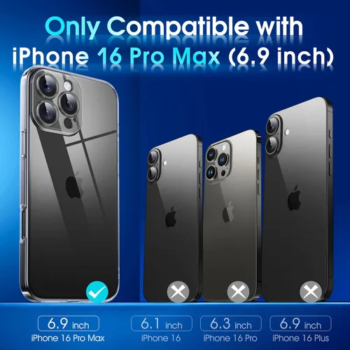 Vista 92 de Supdeal Funda cristalina transparente para iPhone 11, [No se amarillea] [Protección de la cámara] [Probado contra caídas de grado militar] Funda