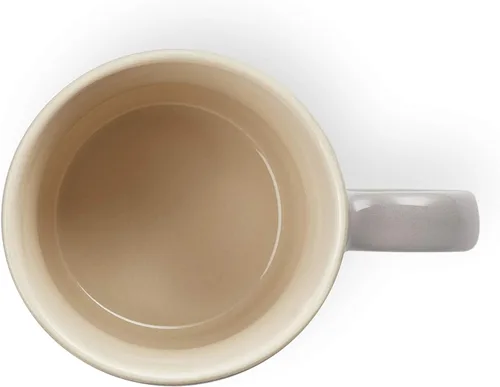 Vista 4 de Le Creuset Taza de gres para café expreso, 3.4 fl oz, pedernal