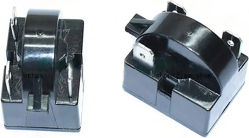 Vista 2 de Arrancador universal QP2-12 / QP2-15 de relé del compresor del refrigerador Tres insertos de 15 ohmios