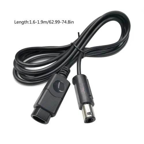 Vista 7 de Sara-u 2 cables de extensión de controlador de 5.9ft compatibles con N GameCube